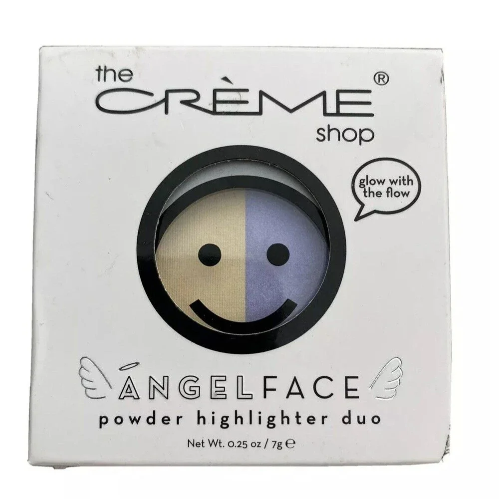 The Crème Shop Angel Face Duo Powder Highlighter Duo Glow with the Flow New